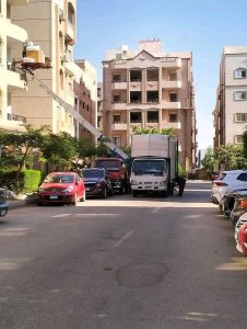 مراحل عمل ونش رفع الأثاث